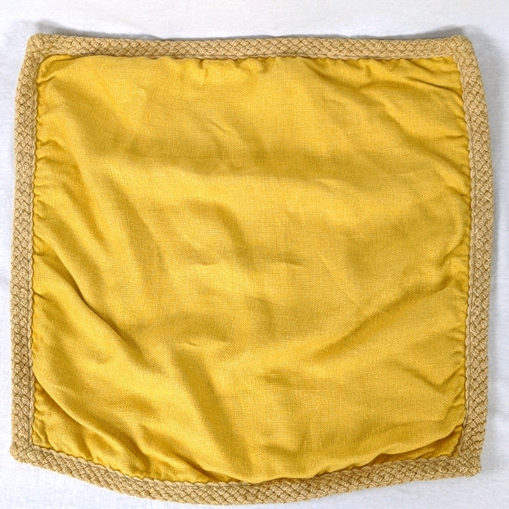 POTTERY BARN LARGE SQUARE LINEN PILLOW CASE